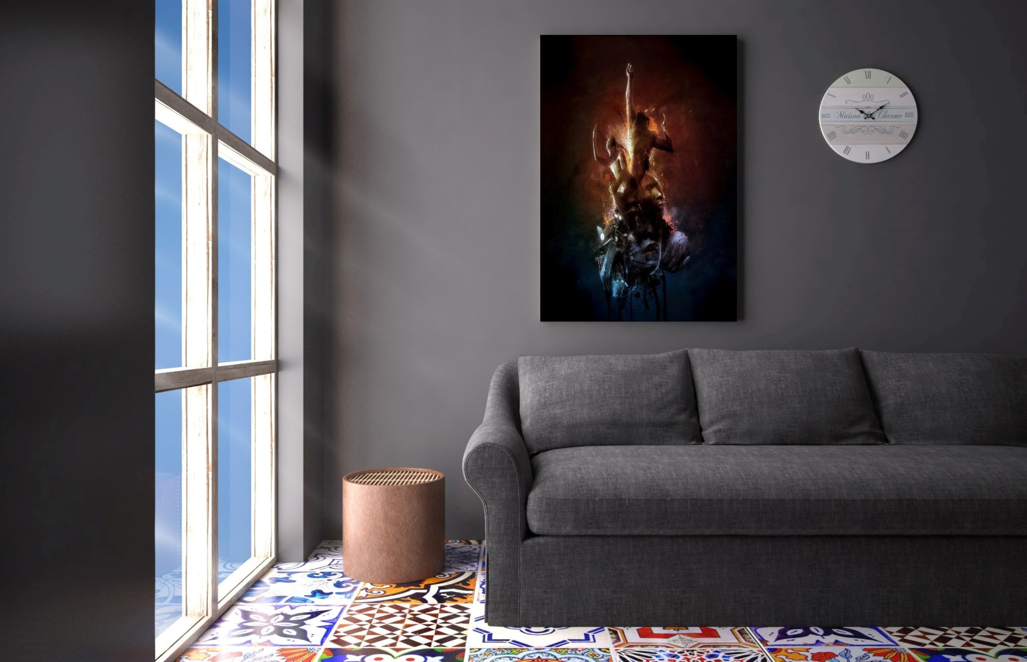 'Hell Are The Others' by Mario Sanchez Nevado, Canvas Wall Art,26x40