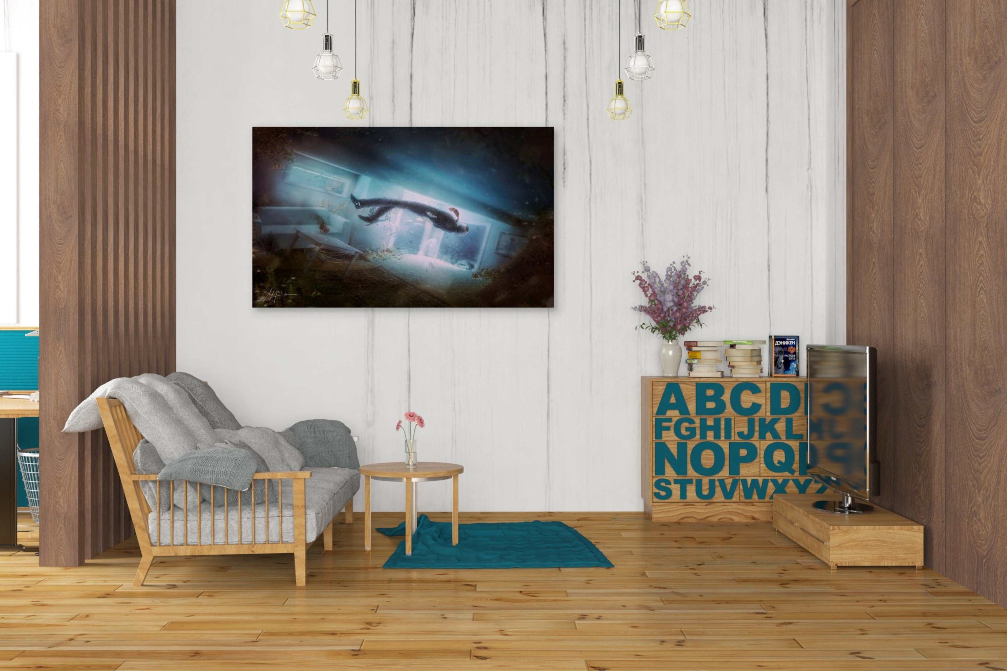 'Tears' by Mario Sanchez Nevado, Canvas Wall Art,26x40