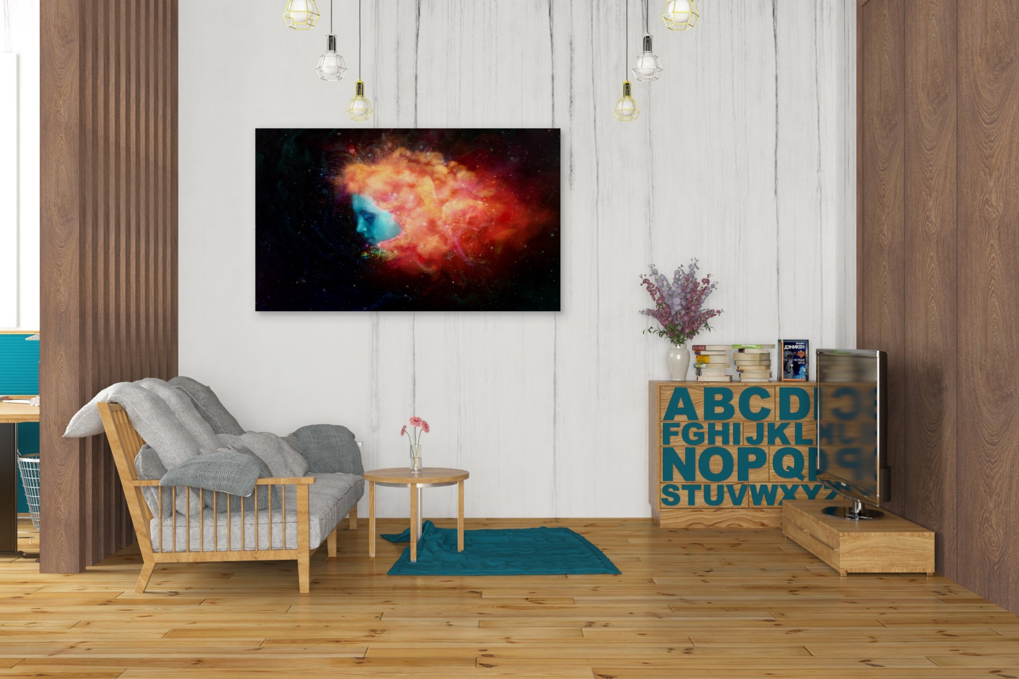 'Trance' by Mario Sanchez Nevado, Canvas Wall Art,26x40