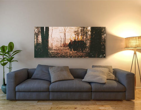 'People Are Dying' by Mario Sanchez Nevado, Canvas Wall Art,30x60