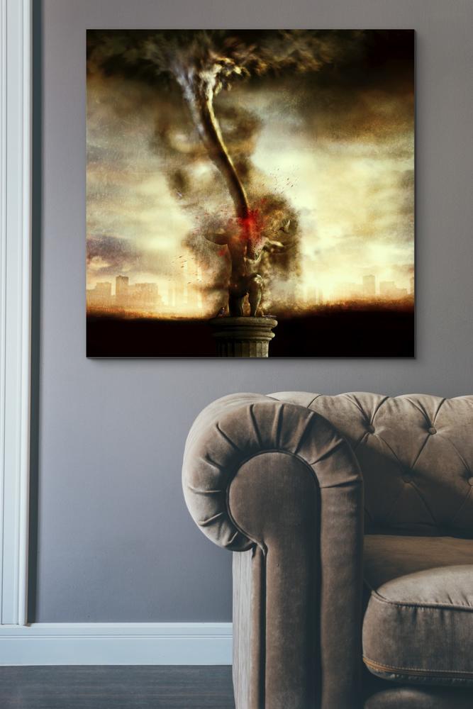 '2009' by Mario Sanchez Nevado, Canvas Wall Art,37x37