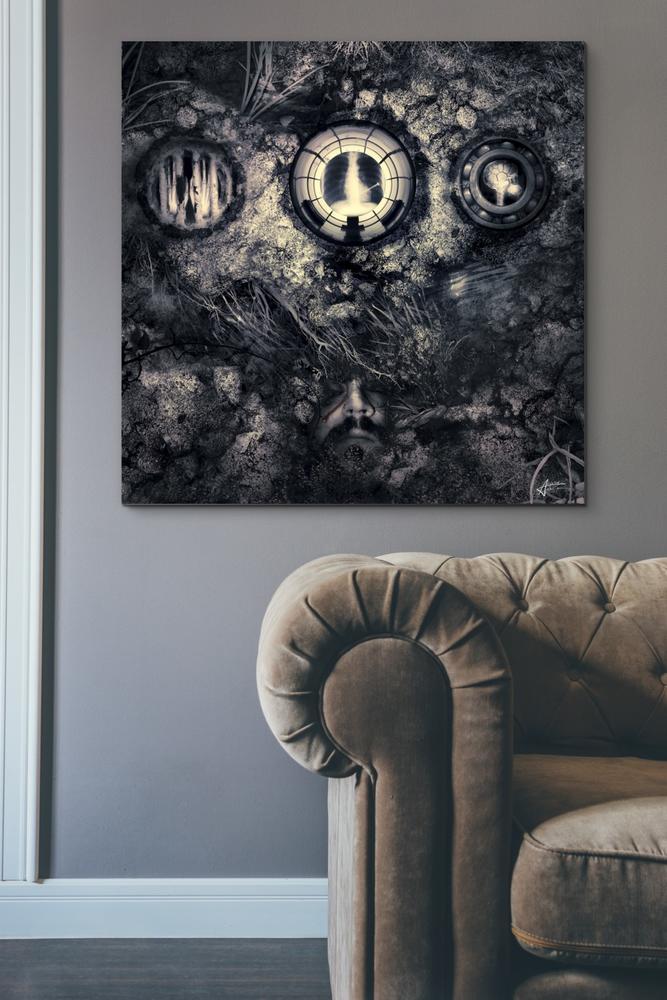 'The Man That Failed' by Mario Sanchez Nevado, Canvas Wall Art,37x37