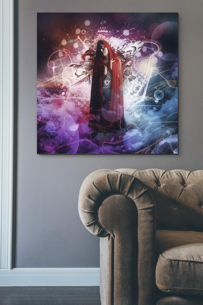 'Placebo Effect' by Mario Sanchez Nevado, Canvas Wall Art,37x37