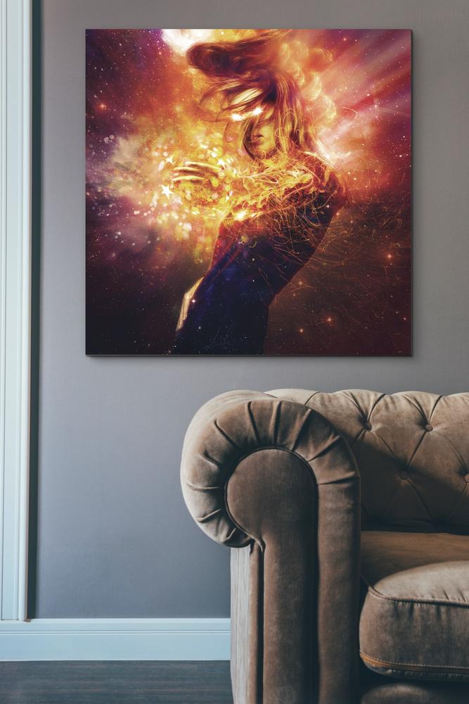 'Magic' by Mario Sanchez Nevado, Canvas Wall Art,37x37
