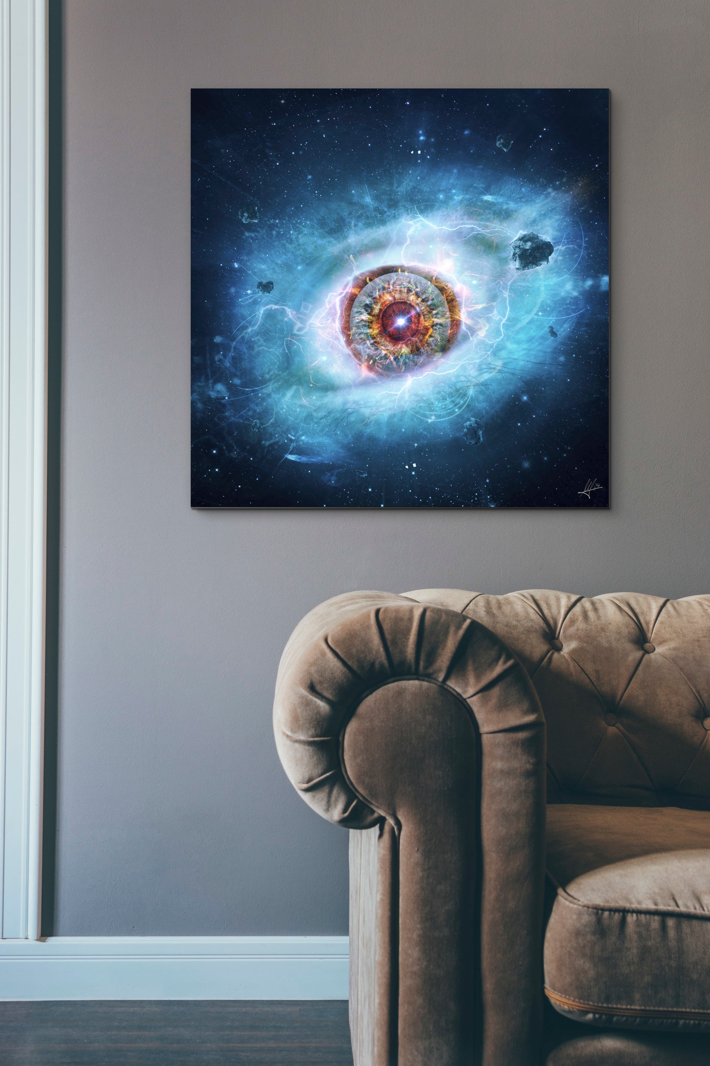 'Uncertain Fate' by Mario Sanchez Nevado, Canvas Wall Art,37x37