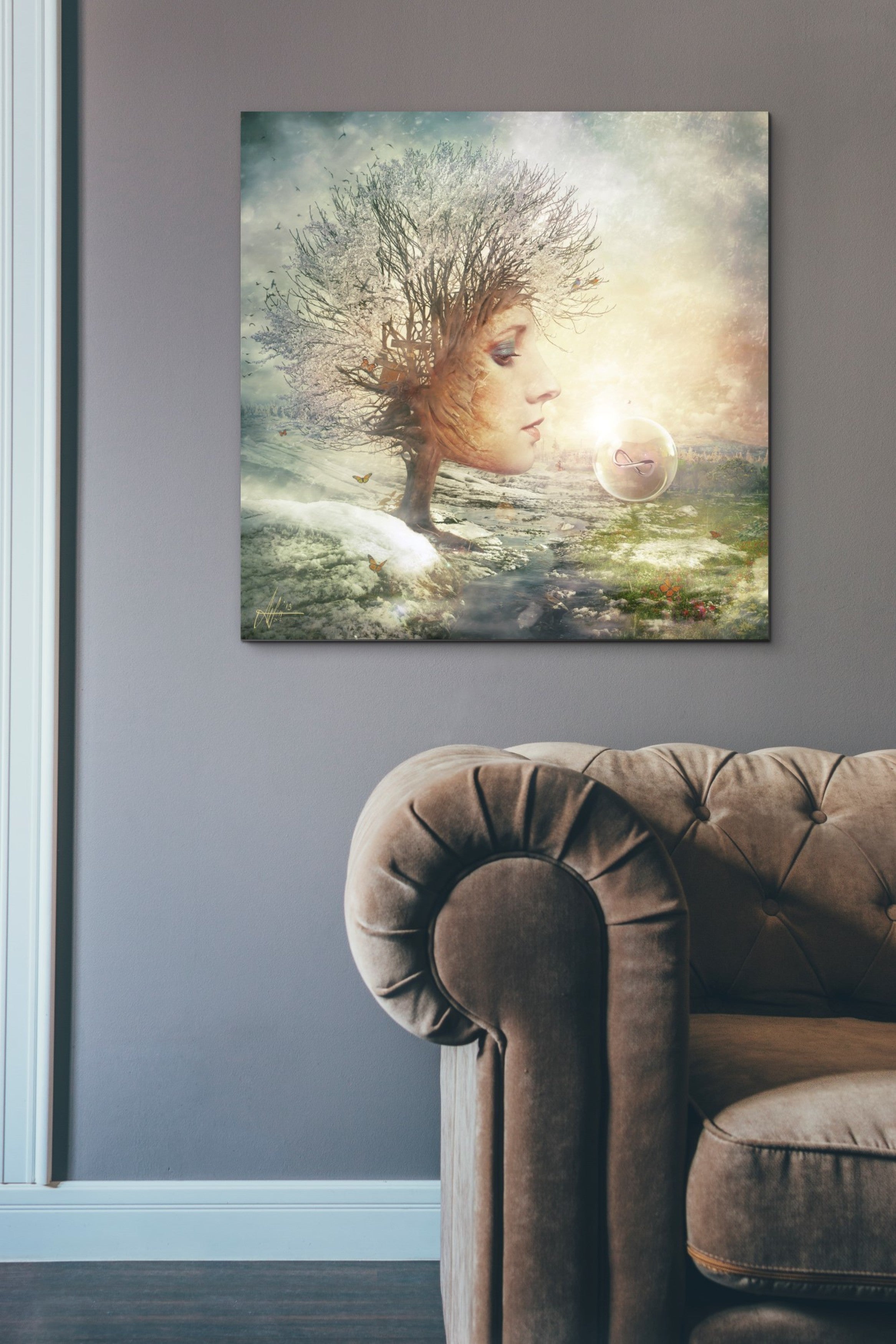 'Treasure' by Mario Sanchez Nevado, Canvas Wall Art,37x37