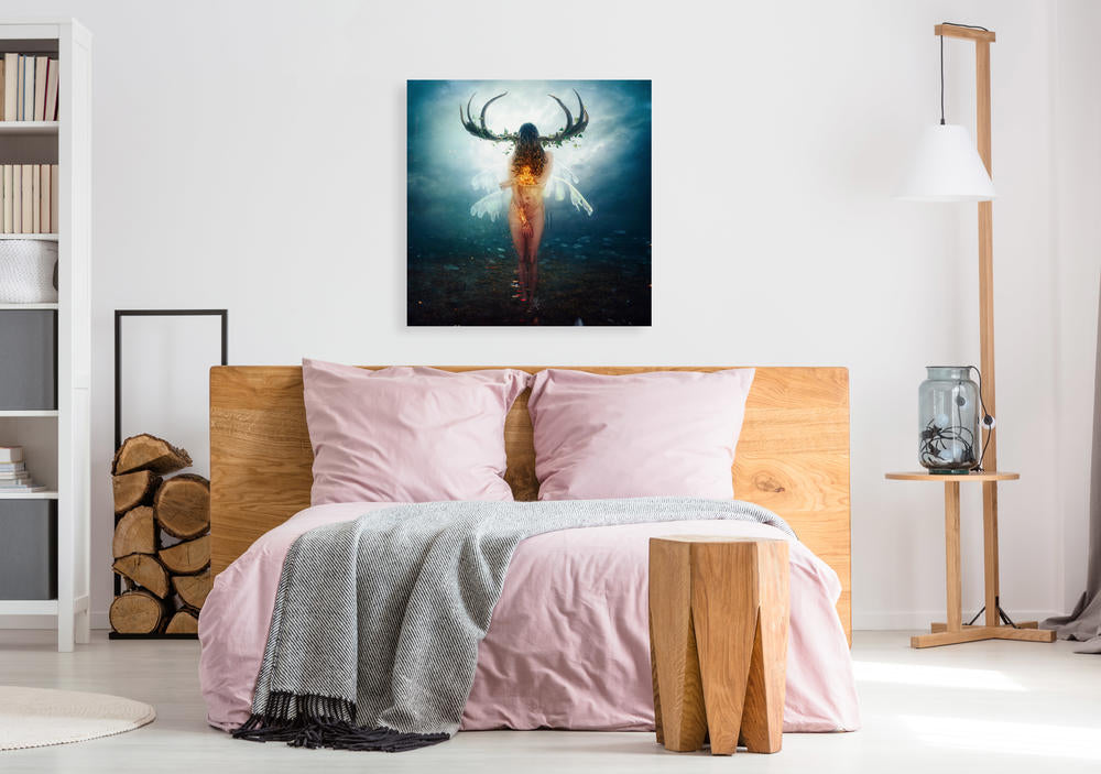 'Shelter' by Mario Sanchez Nevado, Canvas Wall Art,40x40