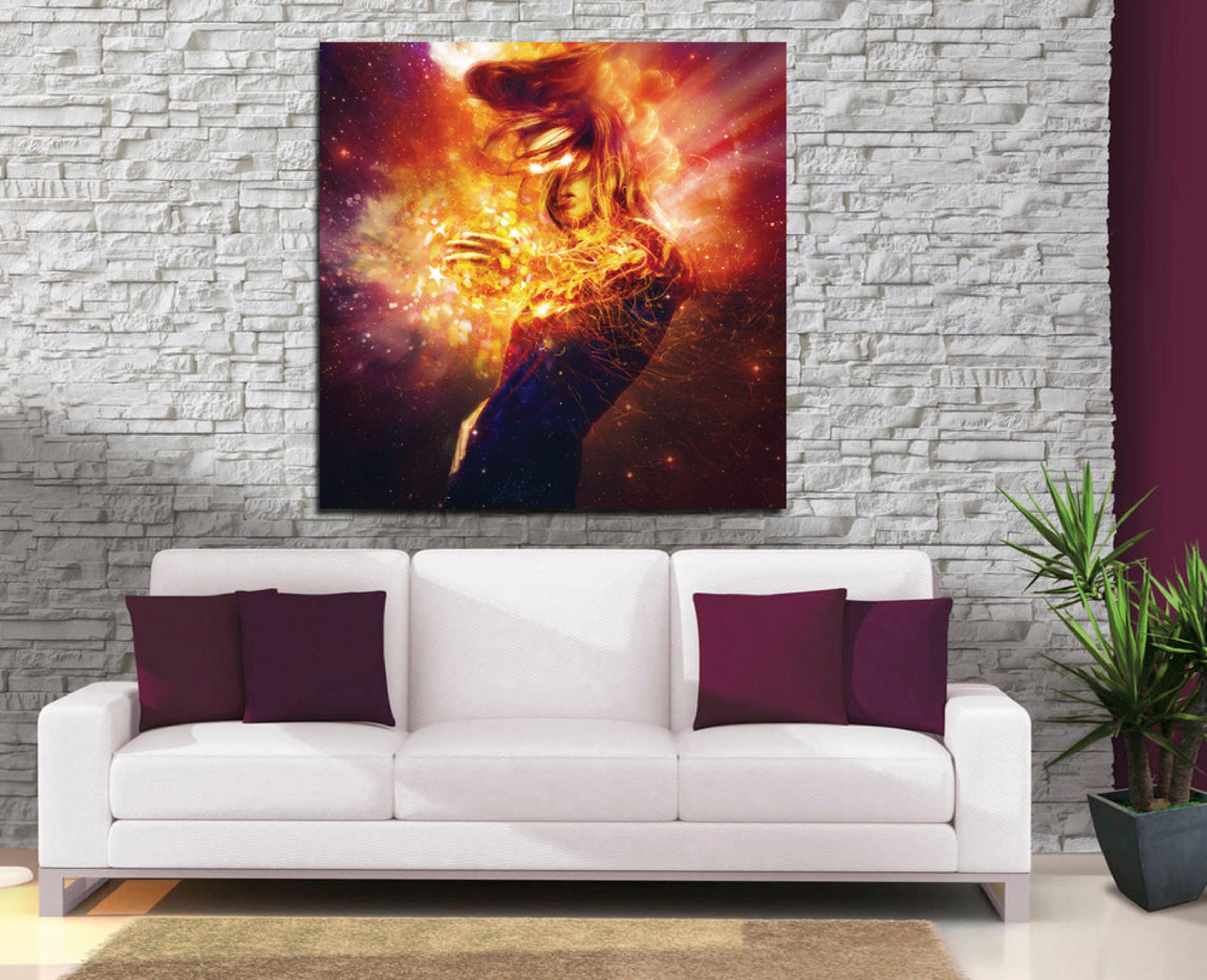 'Magic' by Mario Sanchez Nevado, Canvas Wall Art,40x40