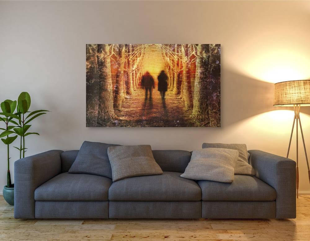 'Strangers' by Mario Sanchez Nevado, Canvas Wall Art,54x40