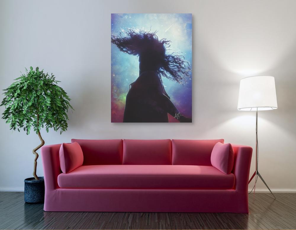 'Make A Wish' by Mario Sanchez Nevado, Canvas Wall Art,40x54