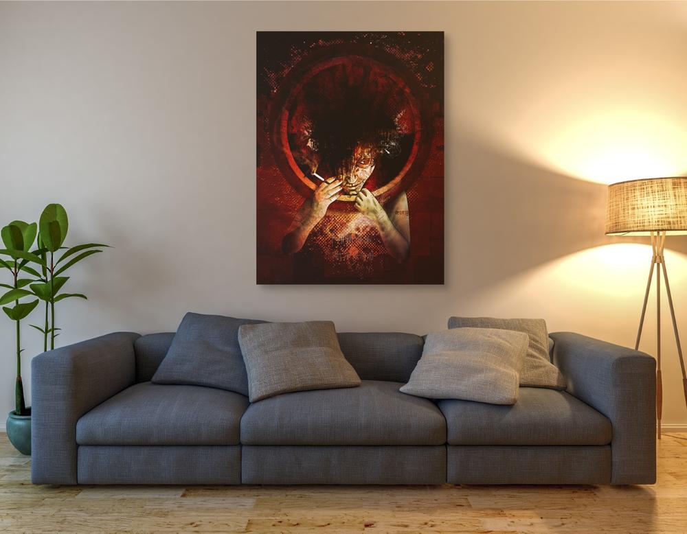 'Revenge' by Mario Sanchez Nevado, Canvas Wall Art,40x54