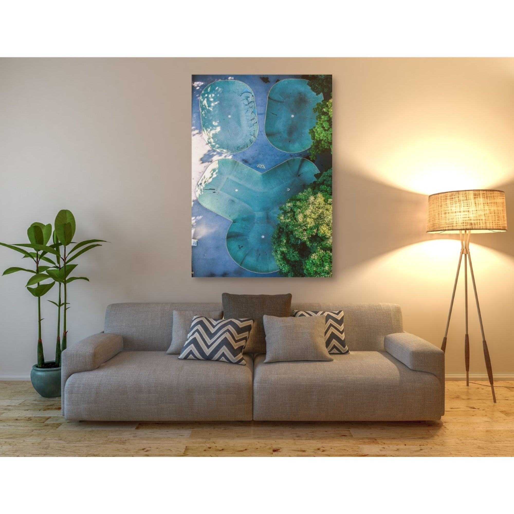 'Skatepark' by Nicklas Gustafsson, Canvas Wall,40x60