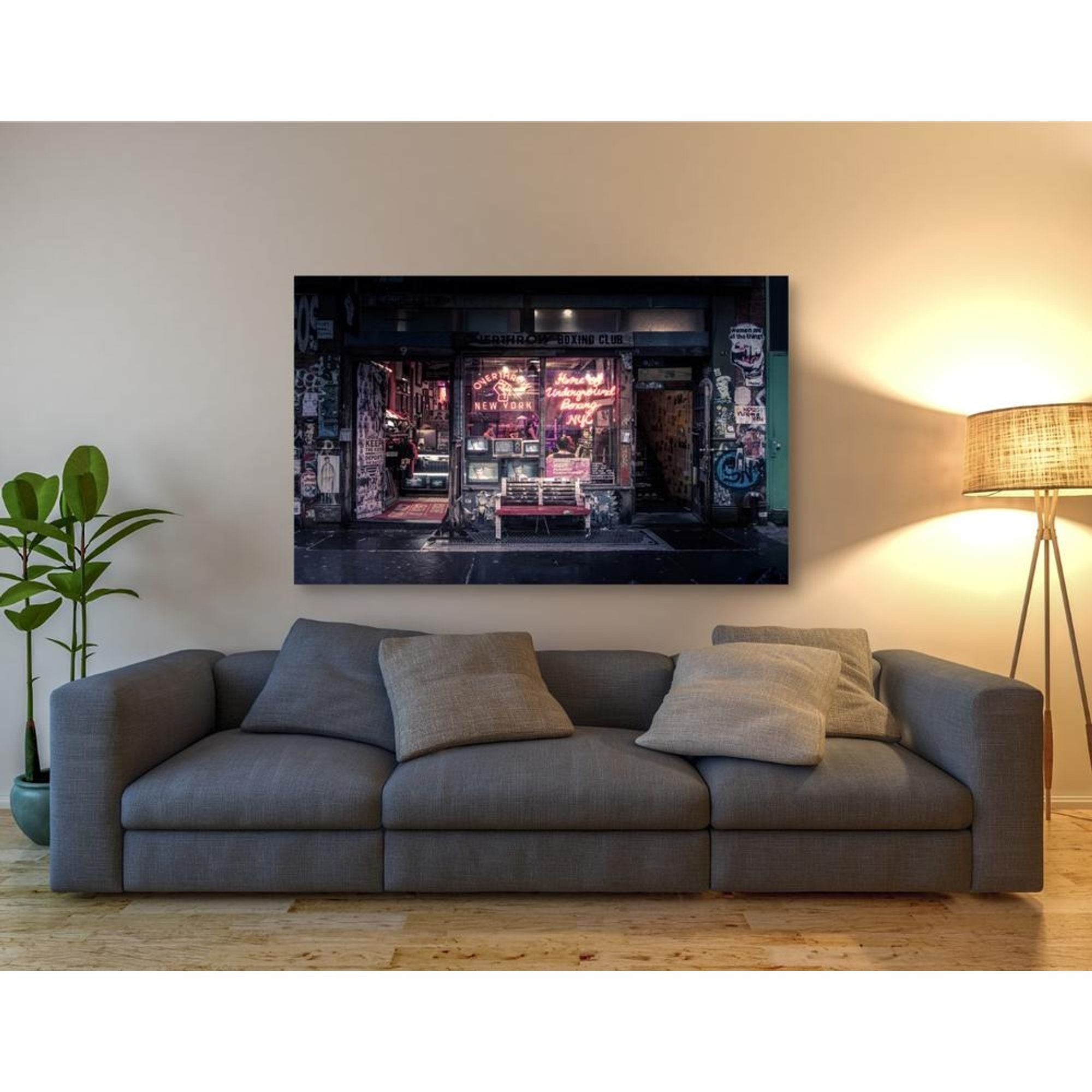 'Underground Boxing Club NYC' by Nicklas Gustafsson, Canvas Wall,40x60