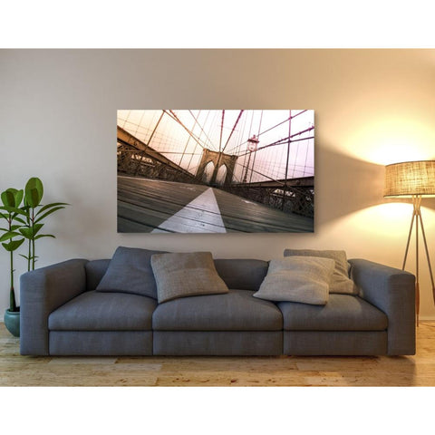 Image of 'Brooklyn Bridge, New York City' by Nicklas Gustafsson, Canvas Wall,40x60