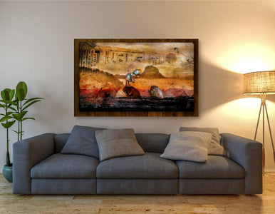 'Once Upon A Time' by Mario Sanchez Nevado, Canvas Wall Art,40x60