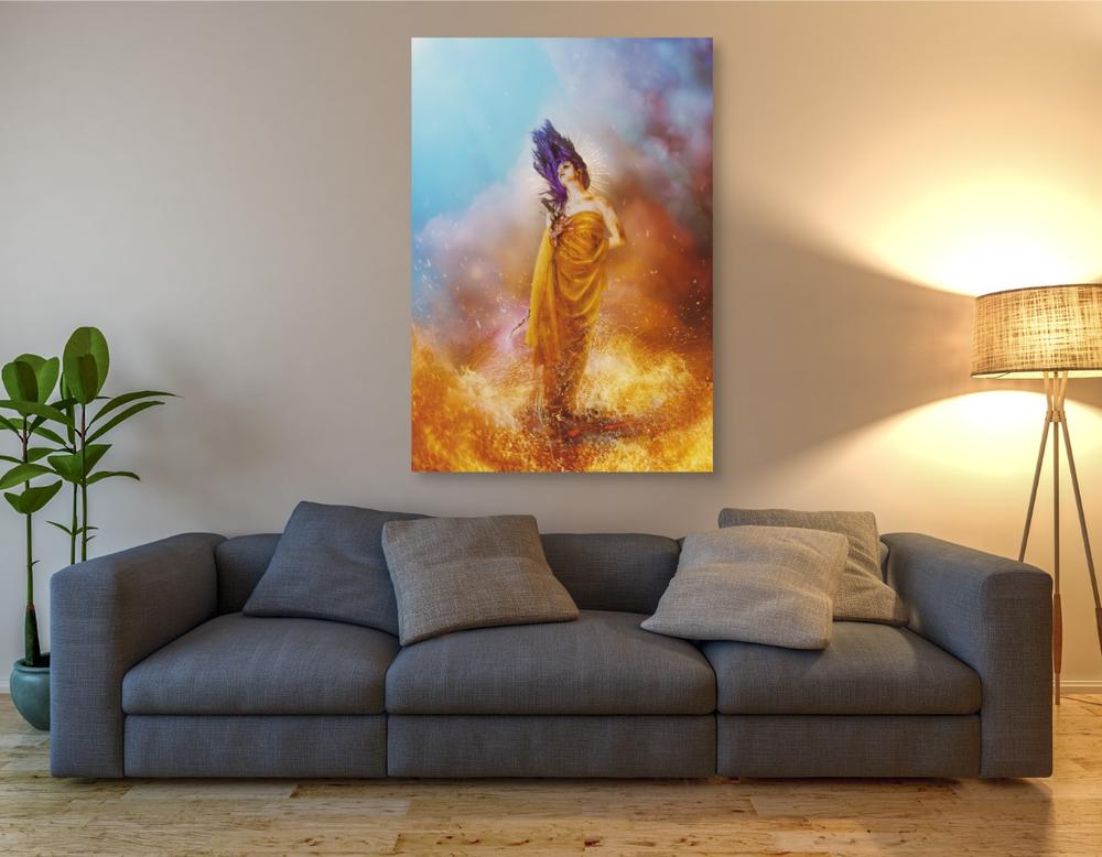 'Plus Ultra' by Mario Sanchez Nevado, Canvas Wall Art,40x60