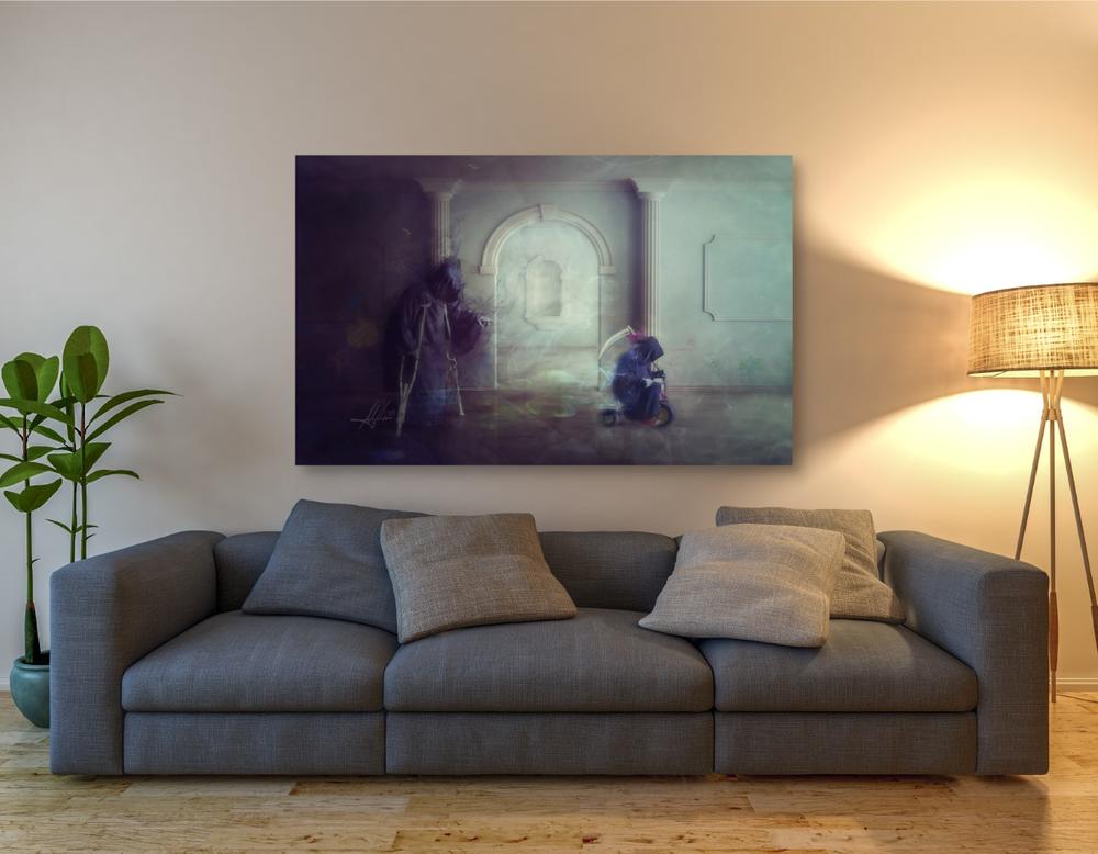 'The New Generations' by Mario Sanchez Nevado, Canvas Wall Art,40x60