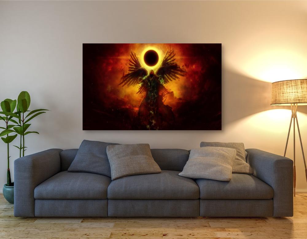 'Wings of Apocalypse' by Mario Sanchez Nevado, Canvas Wall Art,40x60