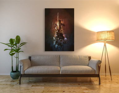 'Hell Are The Others' by Mario Sanchez Nevado, Canvas Wall Art,40x60