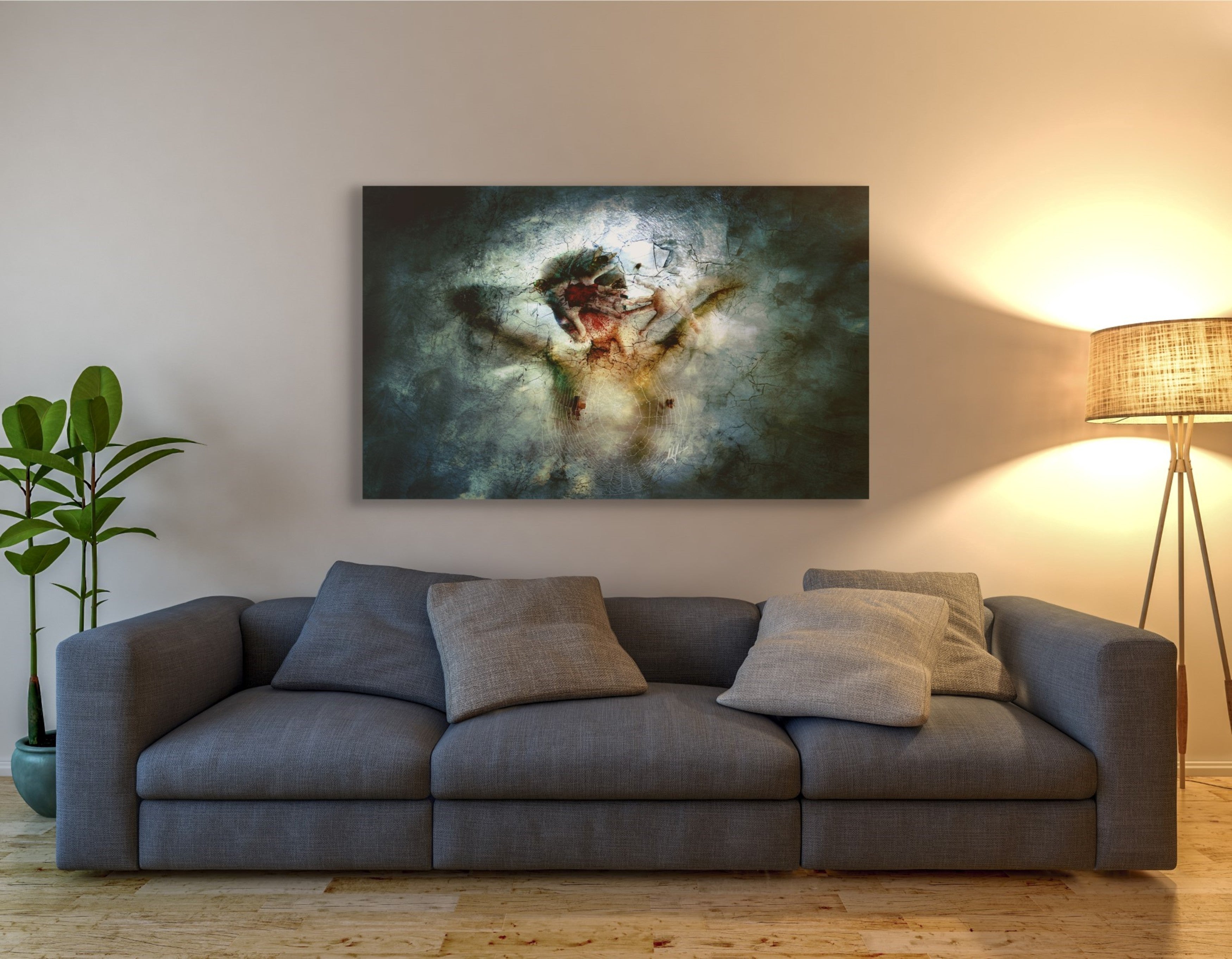 'I Break' by Mario Sanchez Nevado, Canvas Wall Art,40x60