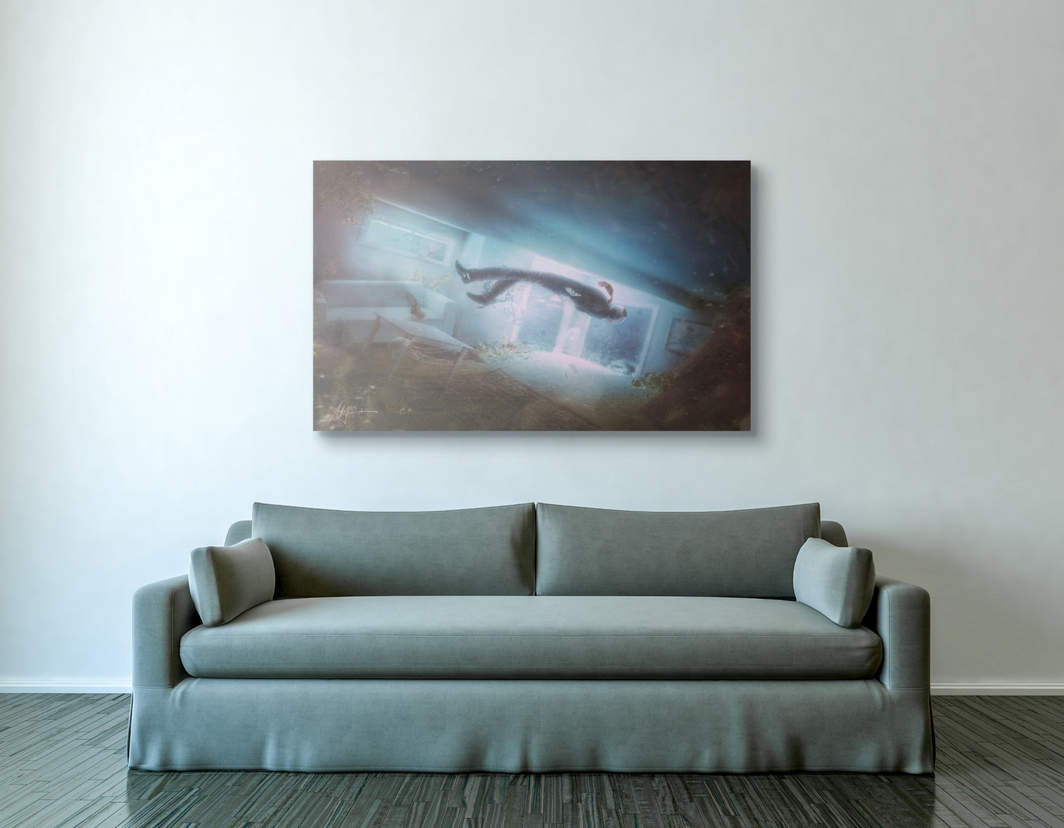 'Tears' by Mario Sanchez Nevado, Canvas Wall Art,40x60