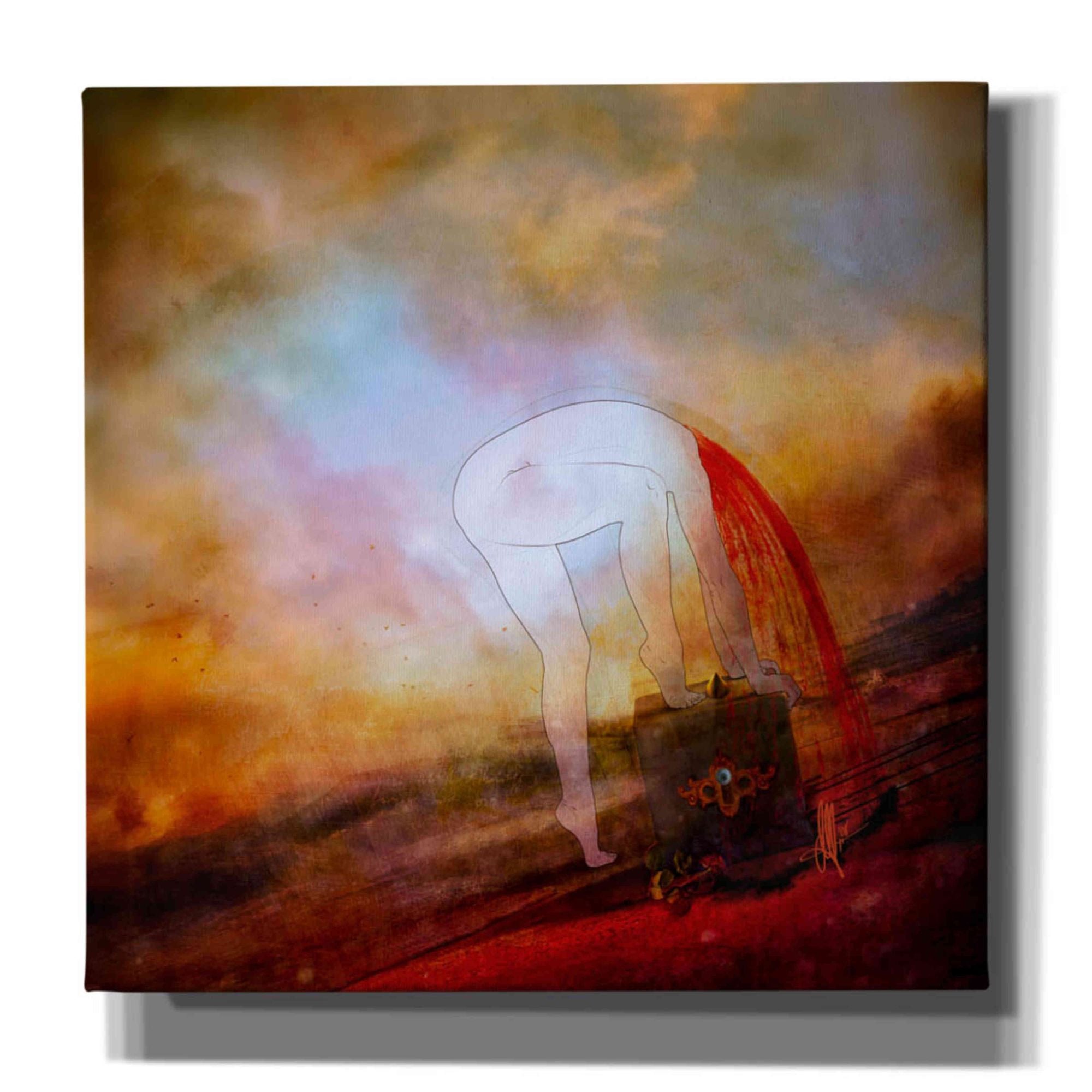 'Caer' by Mario Sanchez Nevado, Canvas Wall Art