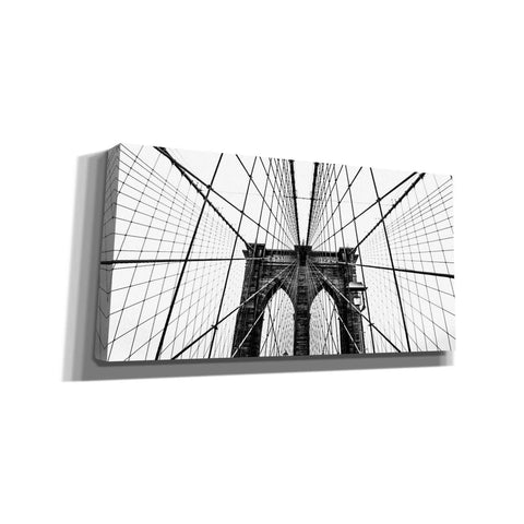 Image of 'Brooklyn Bridge Web' by Nicklas Gustafsson Canvas Wall Art