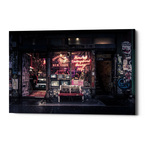 Image of 'Underground Boxing Club NYC' by Nicklas Gustafsson, Canvas Wall