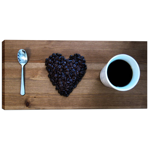 Image of 'I Love Coffee' by Nicklas Gustafsson, Canvas Wall Art