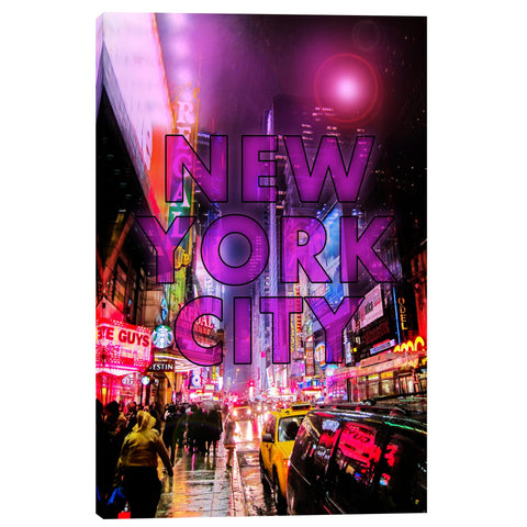 Image of 'New York City Color' by Nicklas Gustafsson, Canvas Wall Art