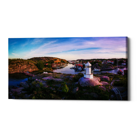 Image of 'Sunset Over Old Fishing Port' by Nicklas Gustafsson, Canvas Wall