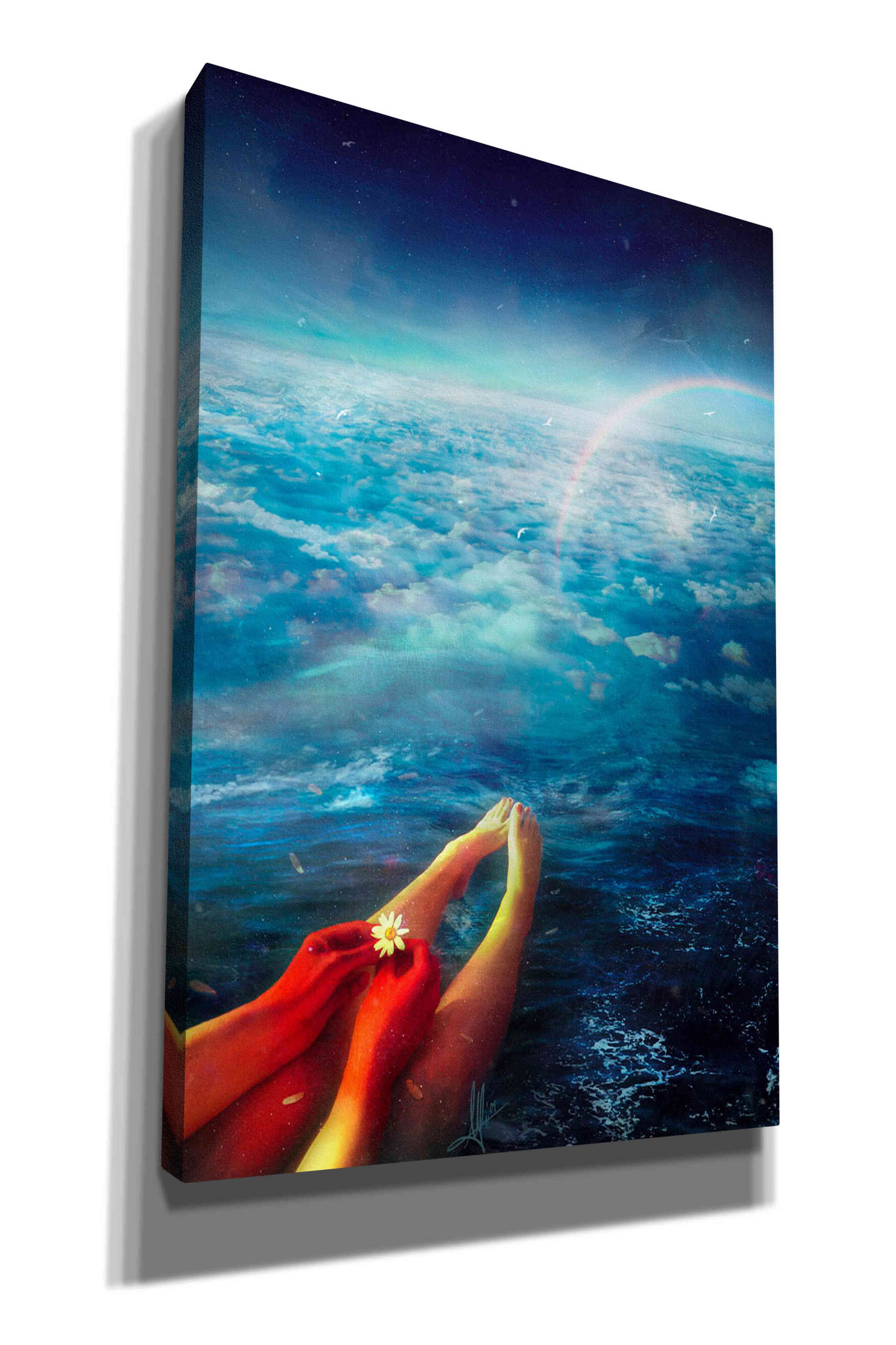 'Again' by Mario Sanchez Nevado, Canvas Wall Art,Size A Portrait