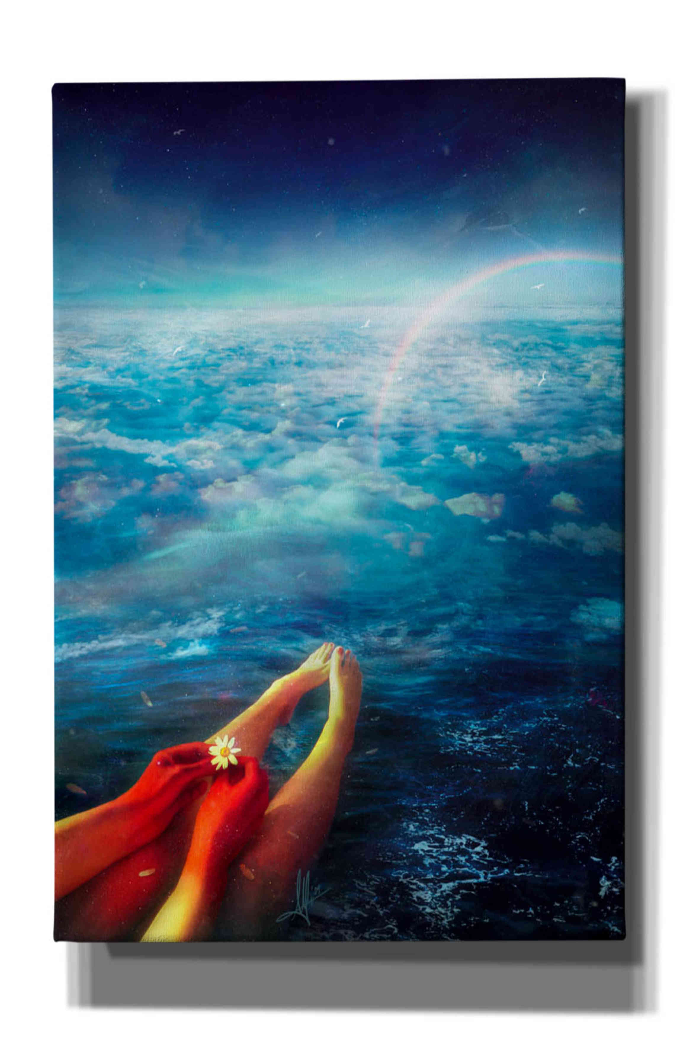 'Again' by Mario Sanchez Nevado, Canvas Wall Art,Size A Portrait