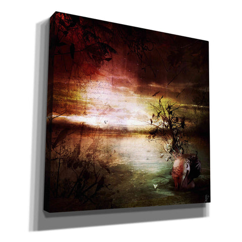 Image of 'Alone' by Mario Sanchez Nevado, Canvas Wall Art,Size 1 Square