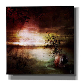 'Alone' by Mario Sanchez Nevado, Canvas Wall Art,Size 1 Square