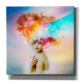 'Bittersweet' by Mario Sanchez Nevado, Canvas Wall Art,Size 1 Square