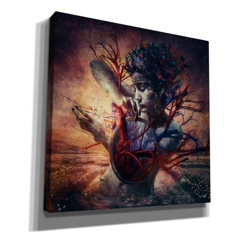 Image of 'Blossom' by Mario Sanchez Nevado, Canvas Wall Art,Size 1 Square