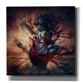 'Blossom' by Mario Sanchez Nevado, Canvas Wall Art,Size 1 Square