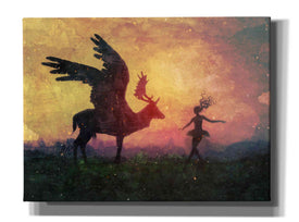 'The Dancers' by Mario Sanchez Nevado, Canvas Wall Art,Size A Landscape