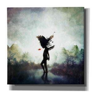'Discovery' by Mario Sanchez Nevado, Canvas Wall Art,Size 1 Square
