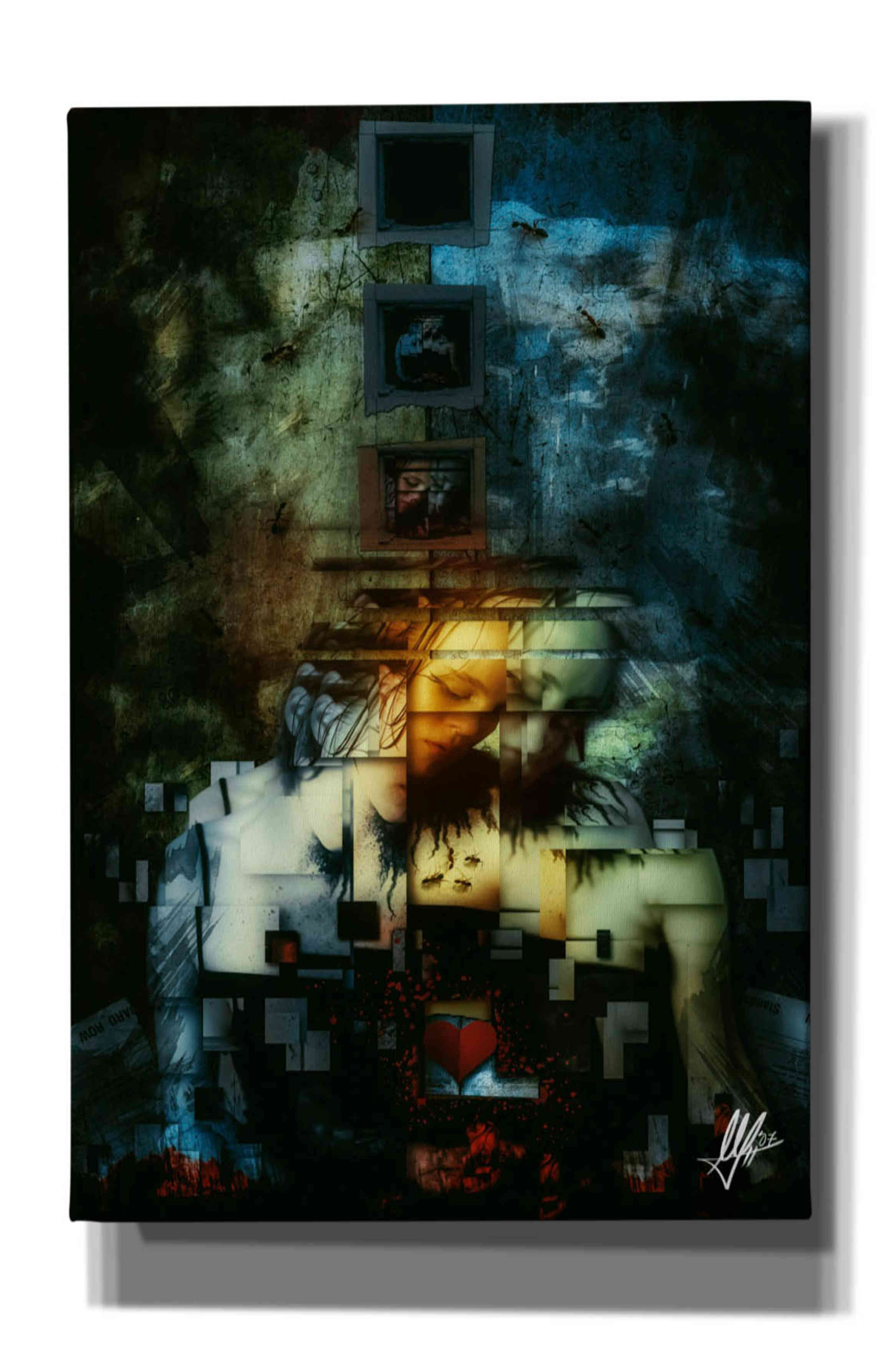 'Divided' by Mario Sanchez Nevado, Canvas Wall Art,Size A Portrait