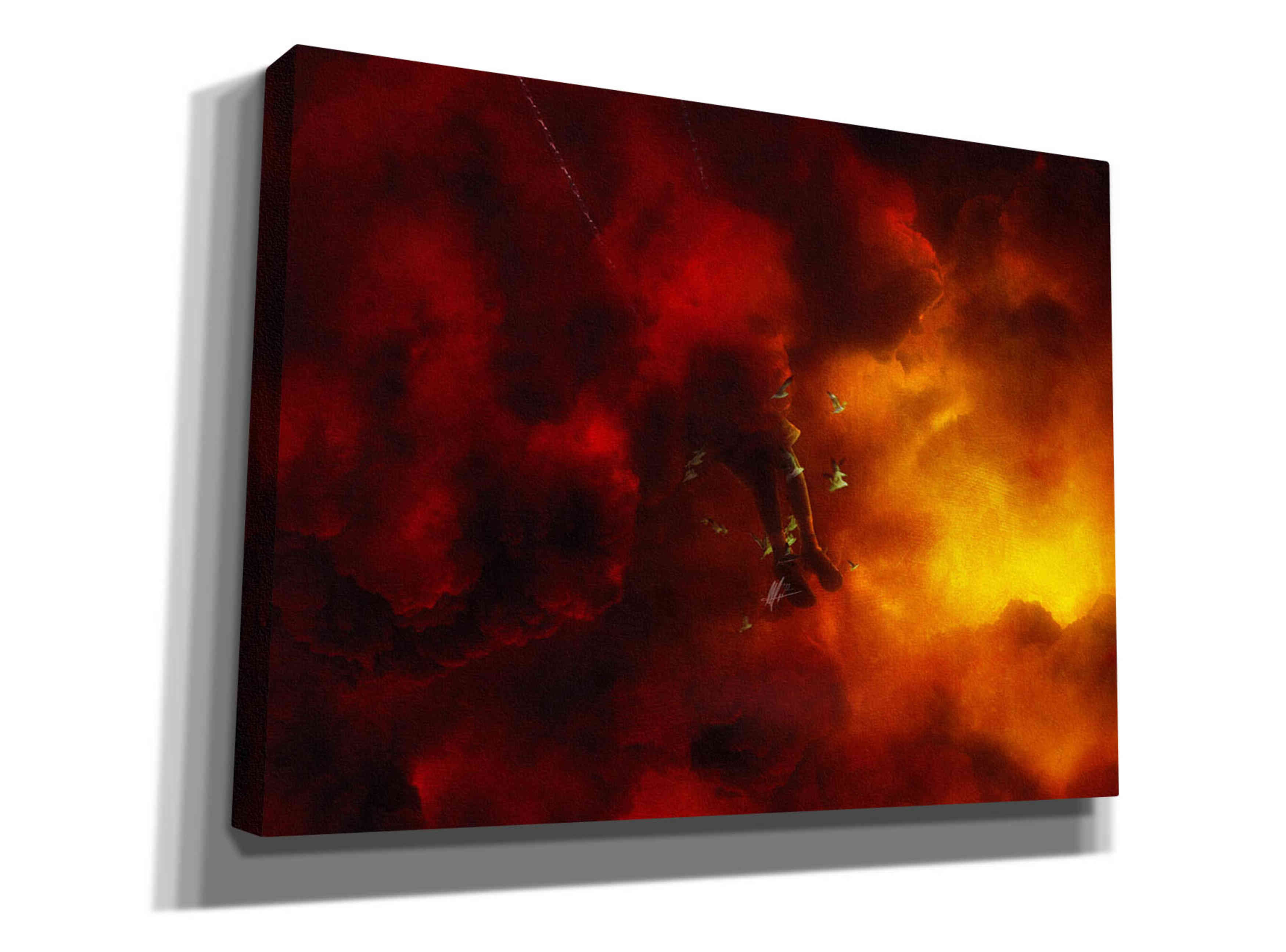 'A Dream of Doubts' by Mario Sanchez Nevado, Canvas Wall Art,Size B Landscape