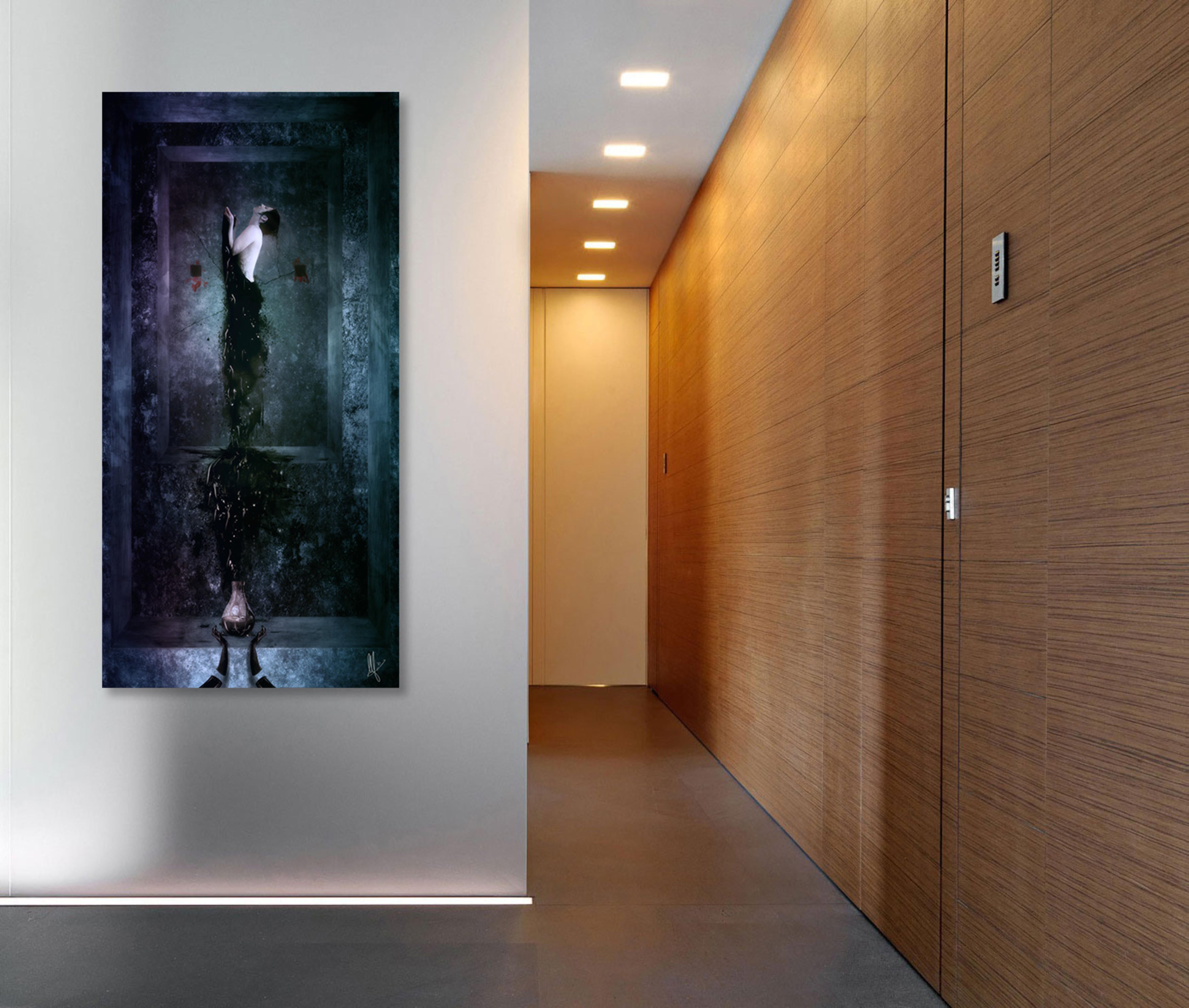 'Drink Me' by Mario Sanchez Nevado, Canvas Wall Art,Size 2 Portrait