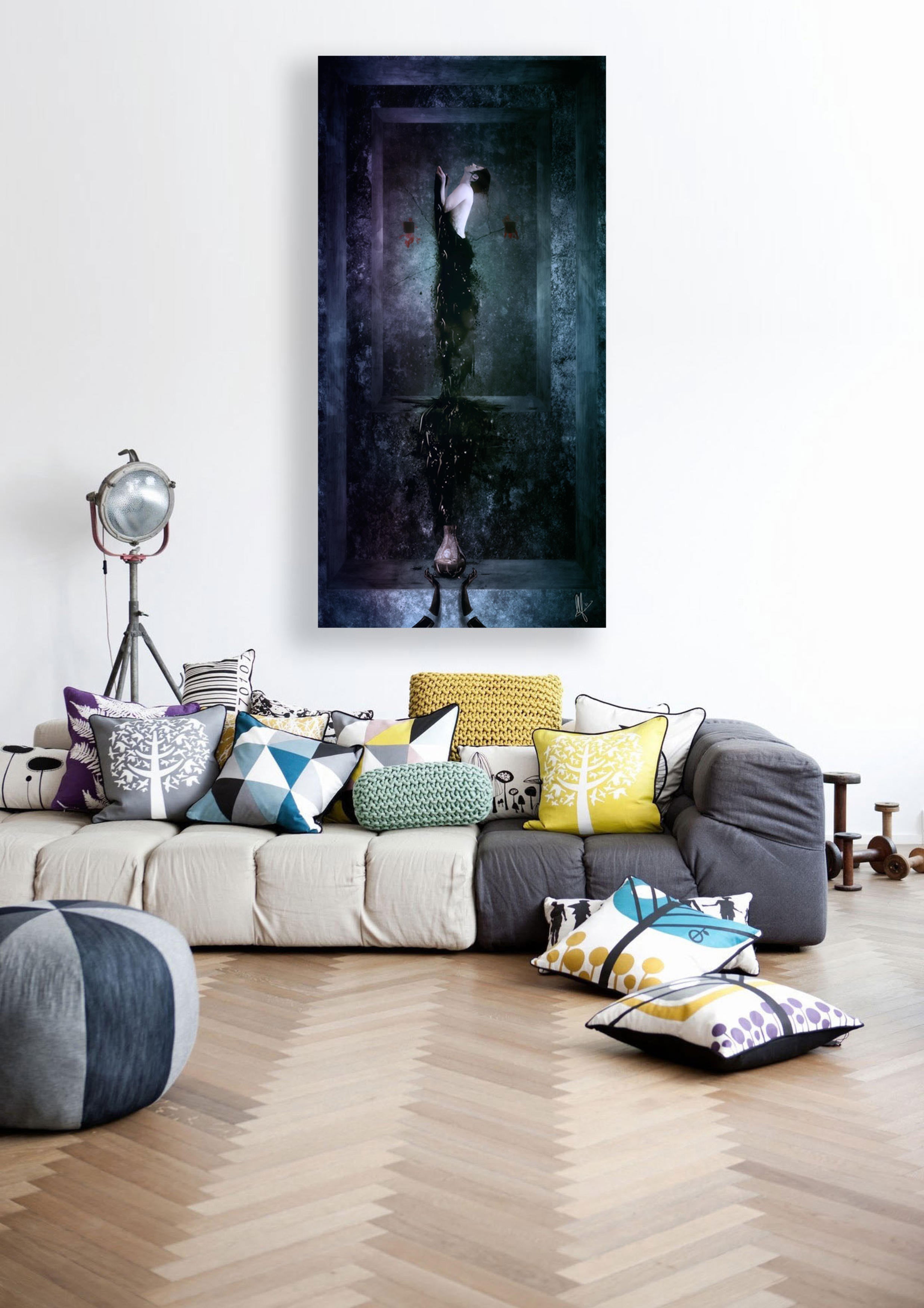 'Drink Me' by Mario Sanchez Nevado, Canvas Wall Art,Size 2 Portrait