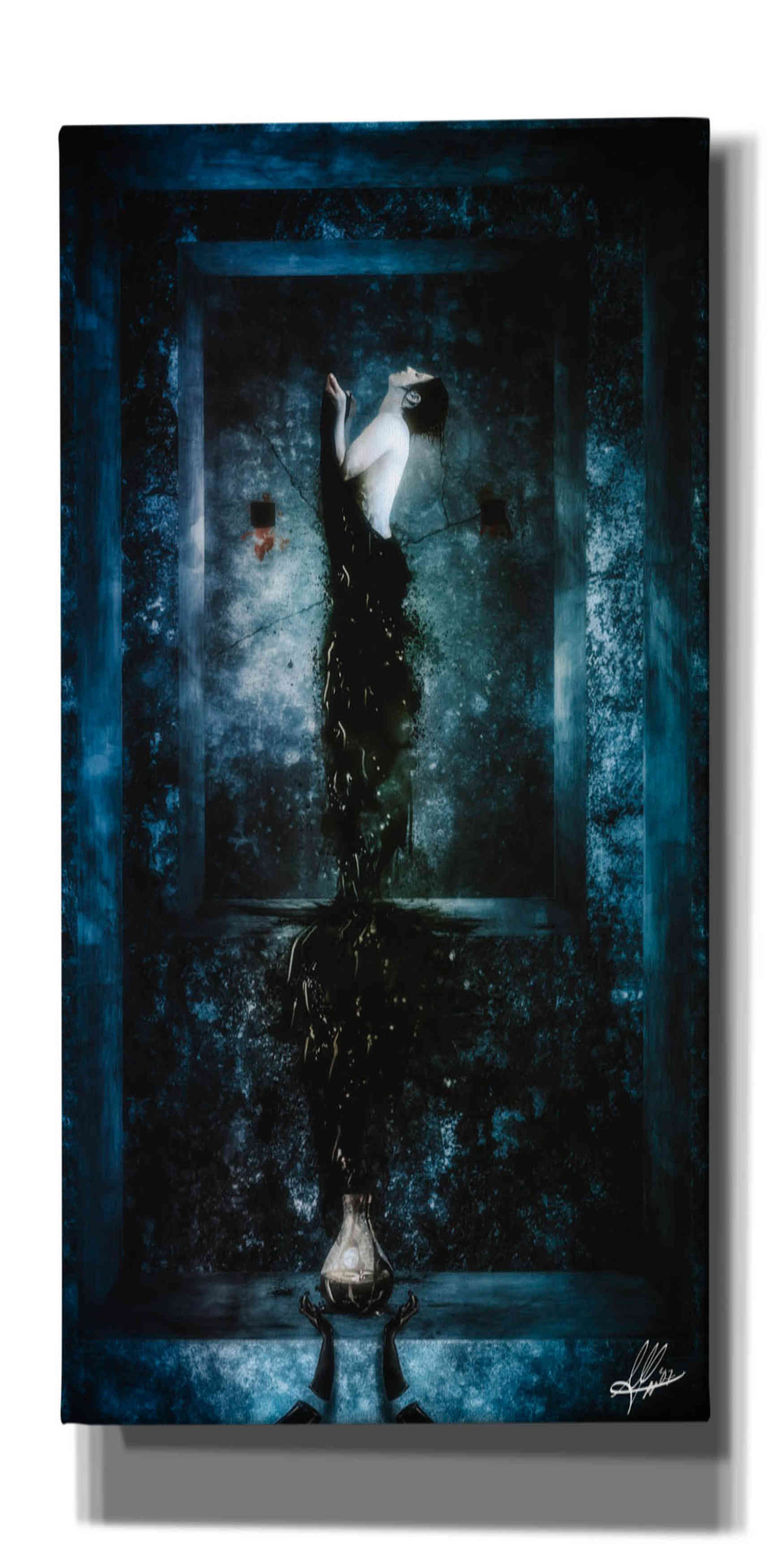 'Drink Me' by Mario Sanchez Nevado, Canvas Wall Art,Size 2 Portrait