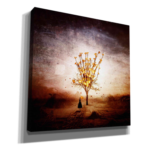 Image of 'Finding' by Mario Sanchez Nevado, Canvas Wall Art,Size 1 Square
