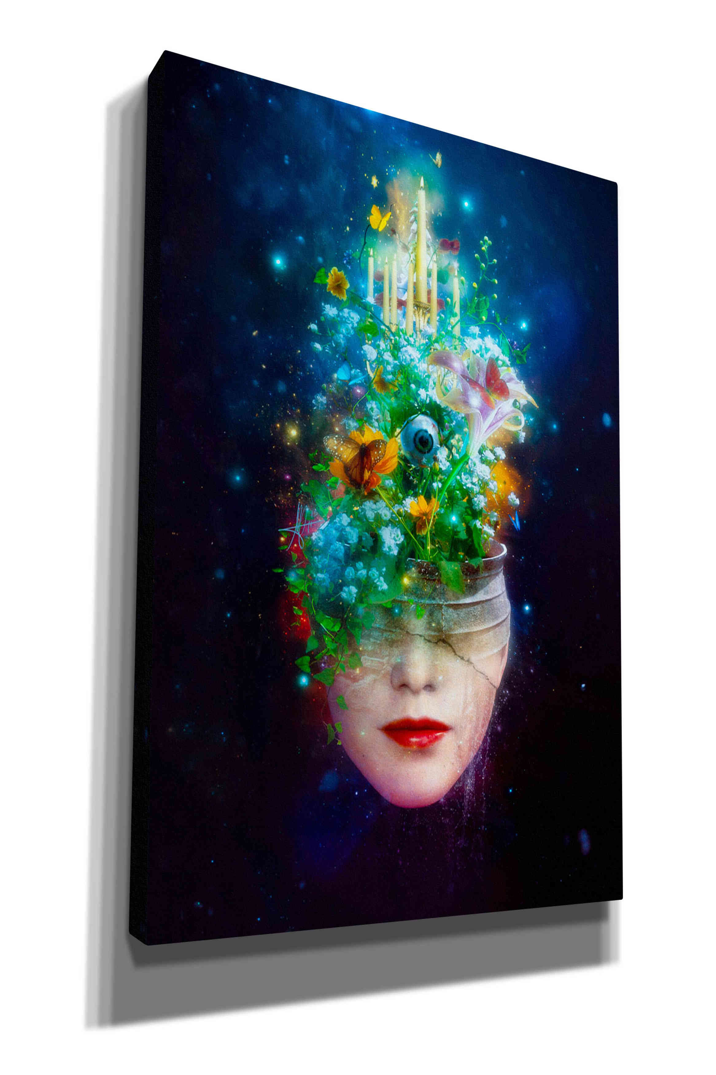 'Herbal Movement' by Mario Sanchez Nevado, Canvas Wall Art,Size A Portrait