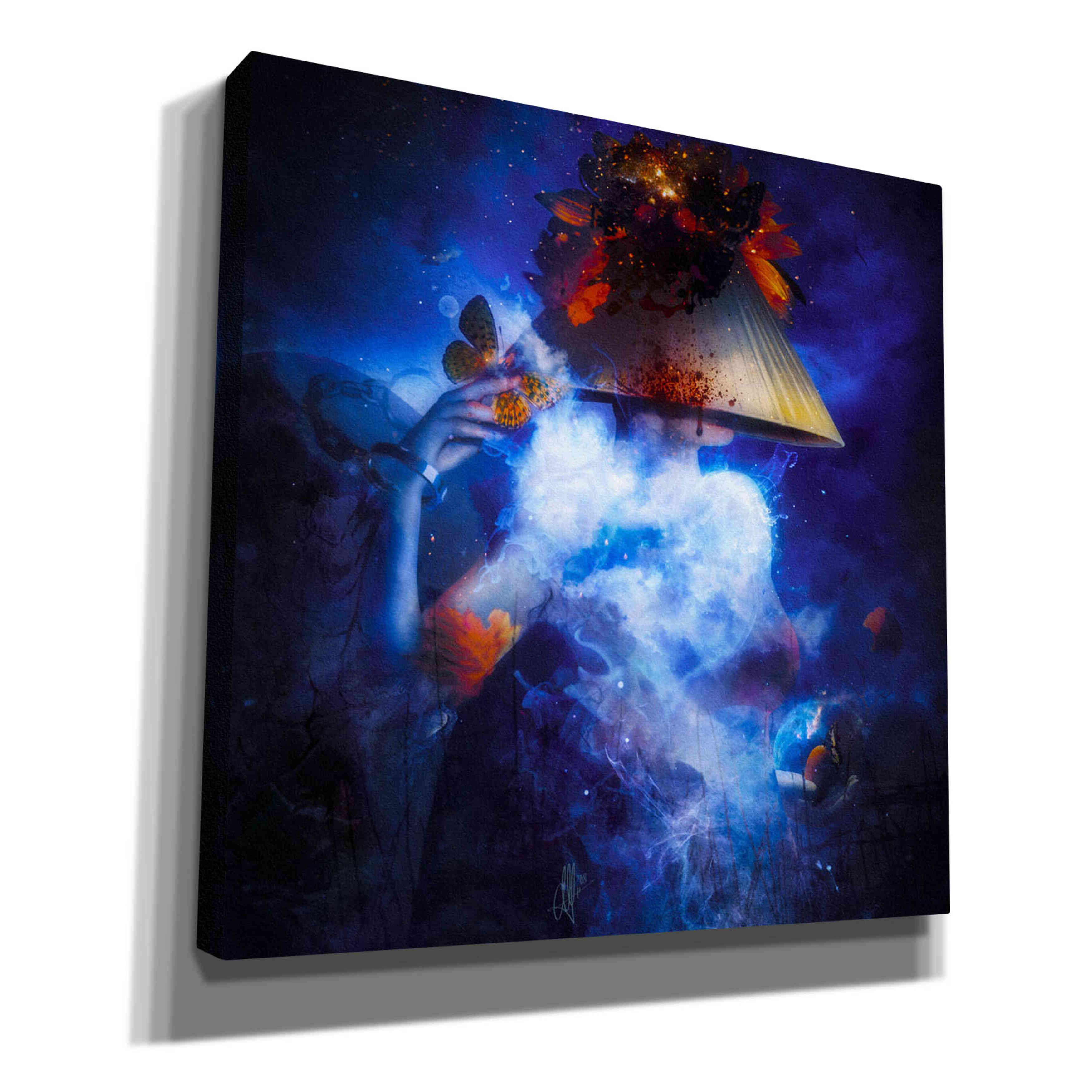 'Interlude' by Mario Sanchez Nevado, Canvas Wall Art,Size 1 Square