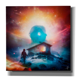 'Invisible II' by Mario Sanchez Nevado, Canvas Wall Art,Size 1 Square