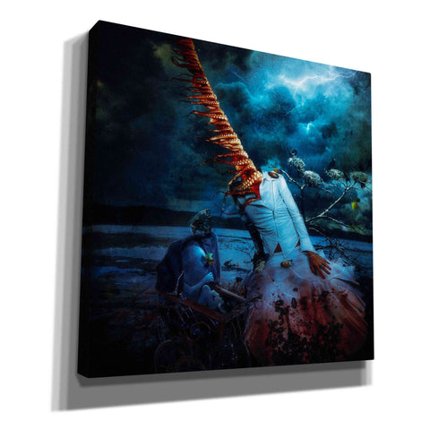 Image of 'July 10th 1985' by Mario Sanchez Nevado, Canvas Wall Art,Size 1 Square